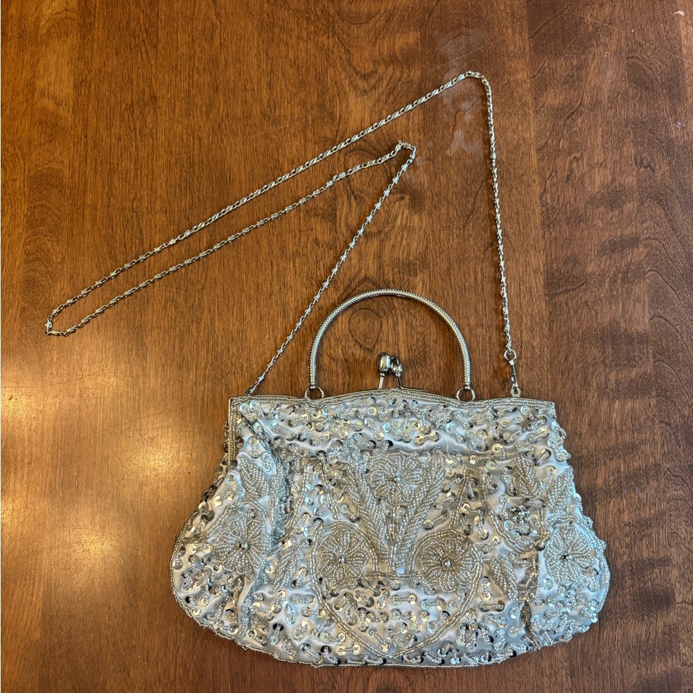 Elegant Silver Handbag